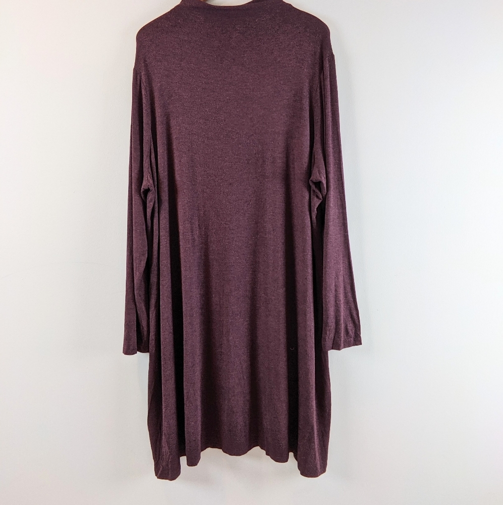 Daily Ritual Women's Jersey Mock-Neck Swing Dress